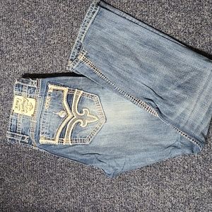 Mens Rock Revival Jeans
